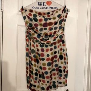 Theory strapless mini dress, Size 6.